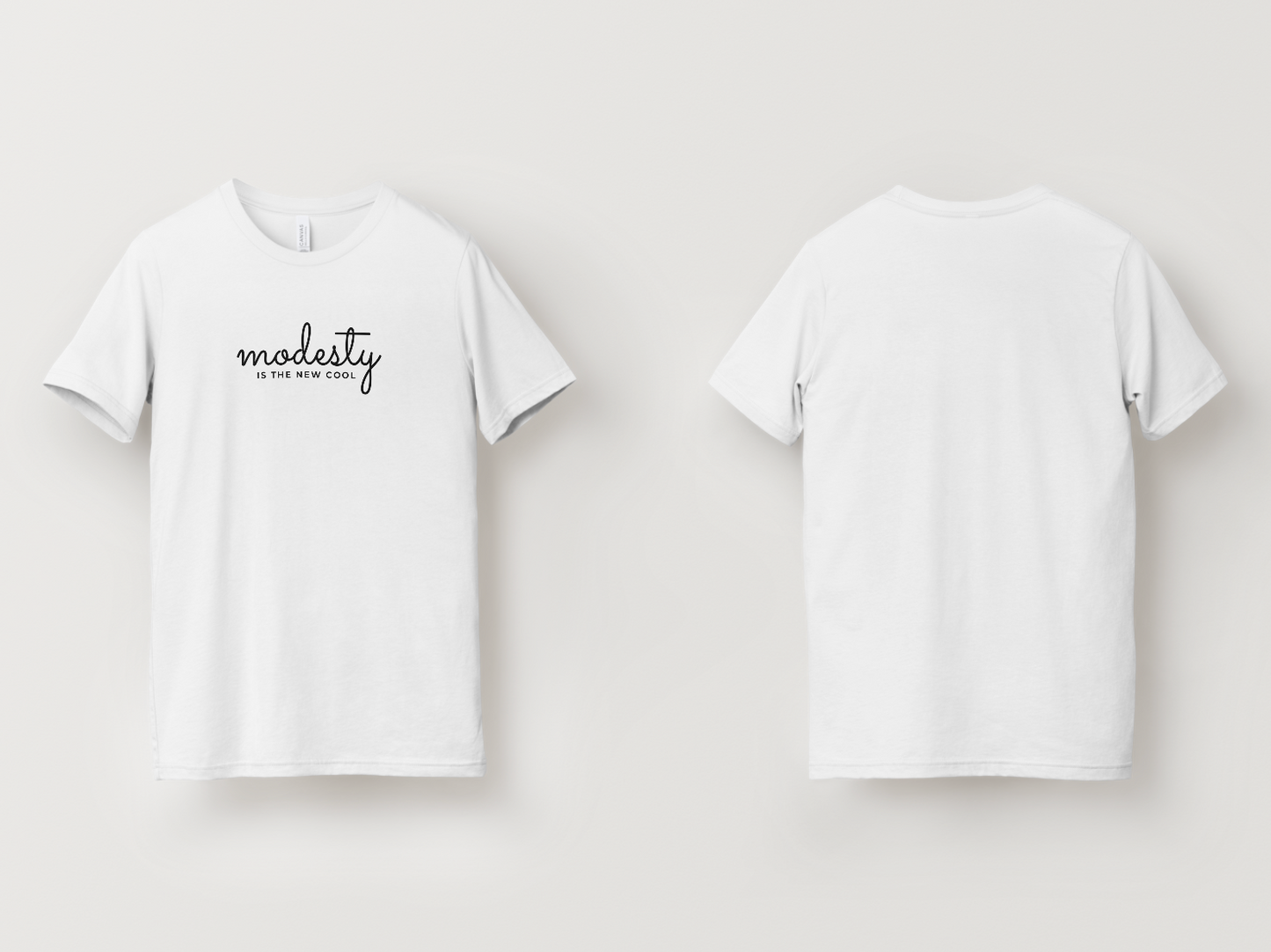Modesty Is The New Cool | T-shirt | Unisex