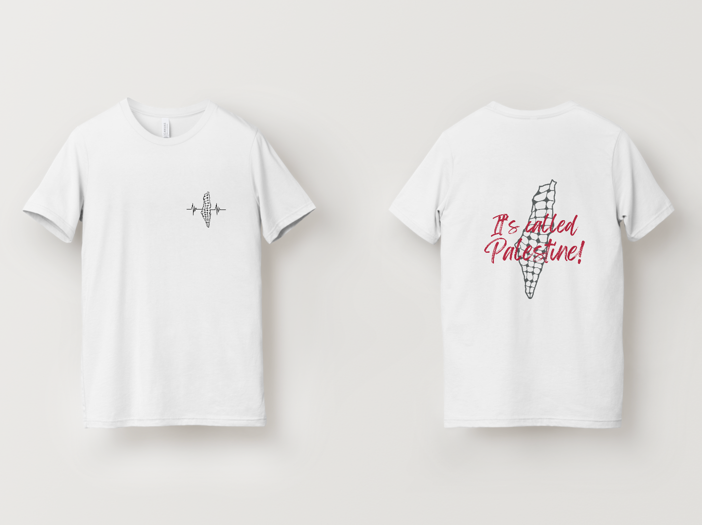 It's Called Palestine (Map) | T-shirt | Unisex