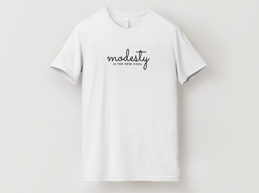 Modesty Is The New Cool | T-shirt | Unisex